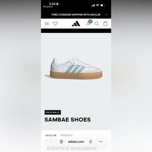 Adidas Samba sneakers - brand new w/tags